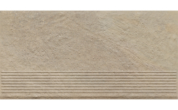 Клинкерная ступень с насечками Paradyz Eremite Crema, 600*300*8,5 мм