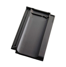 Керамическая черепица рядовая Koramic Cosmo 11 Black Engobe