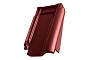 Керамическая черепица боковая правая TONDACH Samba 11 (Sensaton 11), Red glazed