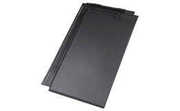 Керамическая черепица рядовая Koramic Orea 9 anthracite matt engobe