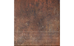 Клинкерная ступень Paradyz Arteon Rosso, 300*300*11 мм