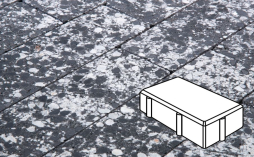 Плитка тротуарная Готика, City Granite FINO, Брусчатка Б.2.П.6, Диорит, 200*100*60 мм