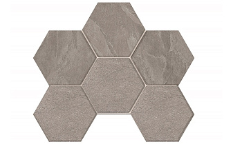Мозаика Hexagon Estima Terra LN02/TE02, неполированный 285*250 мм