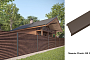 Забор-жалюзи Aquasystem PE MATT RoofTop Бархат, Classic, RR 32, гладкая