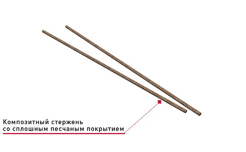 Гибкая связь-анкер Гален БПА-450-4-2П для кирпичной кладки в малоэтажном строительстве, 4*450 мм