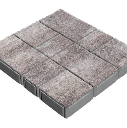 Плитка тротуарная SteinRus Старый город Штайн Б.2.Фсм.6, Old-age, Умбра, толщина 60 мм