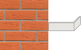 Клинкерная плитка угловая ручной формовки Feldhaus Klinker NF 9 W227 terracotta rustico 240*71*115*9 мм