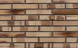 Кирпич клинкерный Muhr 36 KS Silbergrau nuanciert Kohle Spezial гладкий, 290*90*52 мм