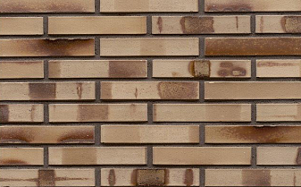 Кирпич клинкерный Muhr 36 KS Silbergrau nuanciert Kohle Spezial гладкий, 290*90*52 мм