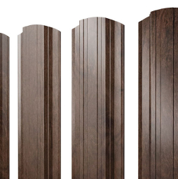 Штакетник Прямоугольный фигурный Print Elite Antique Wood