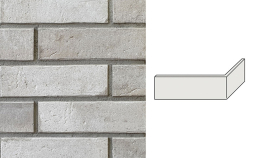 Клинкерная плитка угловая INTERBAU Brick Loft, INT 570 Sand, 240*115*52*10 мм