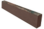 Садовый бордюр SteinRus, БР 100.20.8R, гладкая, полный прокрас, ColorMix Штайнрус, 1000*200*80 мм