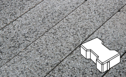 Плитка тротуарная Готика, Granite FINO, Катушка Б.2.Ф.6, Белла Уайт, 200*165*60 мм