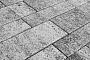 Плитка тротуарная Паркет Б.9.П.8см Листопад гранит Антрацит