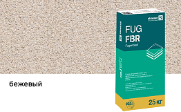 Сухая затирочная смесь strasser FUG FBR для широких швов, бежевый, 25 кг