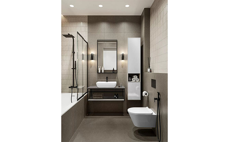 Керамогранит KERAMA MARAZZI Джиминьяно коричневый лаппатированный обрезной, 1195*600*9 мм