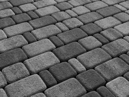 Плитка тротуарная Классико Б.4.КО.6 листопад гранит антрацит, комплект 3 шт, толщина 60 мм