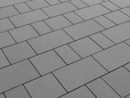 Плитка тротуарная Старый город Б.1.Фсм.6 стандарт гладкий, серый, комплект 3 шт, толщина 60 мм