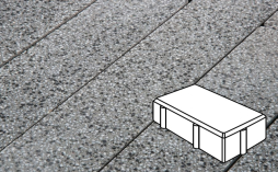 Плитка тротуарная Готика, City Granite FINO, Брусчатка В.2.П.10/Г.2.П.10, Белла Уайт, 200*100*100 мм