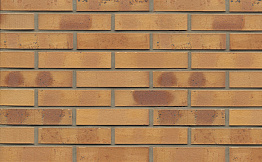 Кирпич клинкерный Westerwaelder Klinker Nr 06K Hellbraun-bunt Kohle, 240*115*52 мм