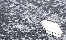 Плитка тротуарная Готика, City Granite FINO, Зарядье Б.6.Ш.10, Диорит, 600*400*100 мм