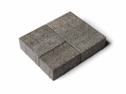 Плитка тротуарная Старый город Б.1.Фсм.6 листопад гранит старый замок, комплект 3 шт, толщина 60 мм