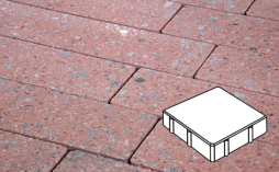 Плитка тротуарная Готика, City Granite FINO, Квадрат В.1.К.10/Г.1.К.10, Травертин, 150*150*100 мм