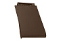 Керамическая черепица боковая левая TONDACH Figaro 11 (Planoton 11), Brown engobe