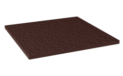 Клинкерная напольная плитка Paradyz Natural Brown, структурная, 300*300*8,5 мм