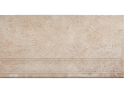 Клинкерная ступень с насечками Paradyz Scandiano, Ochra, 600*300*8,5 мм