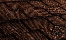 Композитная черепица рядовая Metrotile Viksen Ironbark