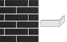 Термопанель угловая на пенополистироле (ППС) 100 мм с клинкерной плиткой BestPoint Classic Graphite