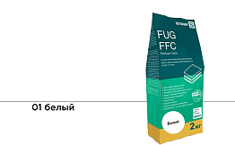 Сухая затирочная смесь strasser FUG FFC для узких швов 01 белый, 2 кг