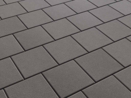 Плитка тротуарная Квадрат Б.2.К.6 стандарт гладкий черный, 200*200*60 мм