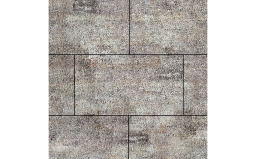 Плитка тротуарная SteinRus Парк Плейс Б.3.П.8, Old-age, ColorMix Берилл, 600*300*80 мм