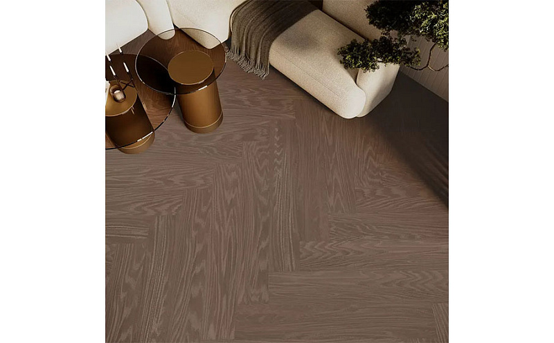 Керамогранит KERAMA MARAZZI Манифик вуд коричневый обрезной, 1195*200*9 мм