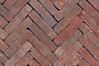 Клинкерная брусчатка Penter Ruston tumbled, 200*50*65 мм