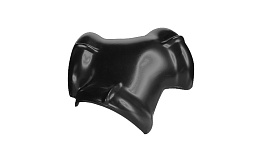 Керамическая черепица вальмовая конечная Koramic №11 Anthracite Engobe