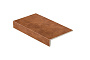 Клинкерная ступень прямоугольная Stroeher Keraplatte Roccia 841 rosso 294х175х52х10 мм