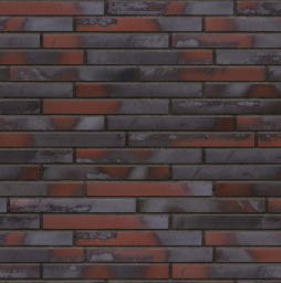 Текстура KING KLINKER KING SIZE LF03 Iron clay, темный шов