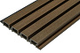Реечная фасадная панель CM Wall Dual, 3000*219*26 мм, Macadamia (Макадамия)