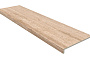 Ступень с прямым носиком Gres Aragon Marble Travertino Beige, 1197*315*14 мм
