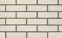 Клинкерная плитка под кирпич Roben Montblanc Perlweiss рельефная, 240*71*14 мм