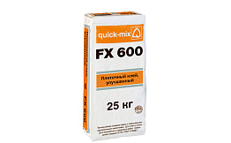 Эластичный плиточный клей quick-mix FX600 25 кг