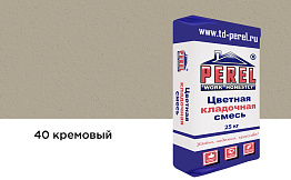 Цветная кладочная смесь Perel VL 0240 кремовый, 25 кг