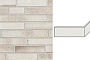 Клинкерная плитка угловая Stroeher Wasserbrand, 670 sandweiss, 240*115*40*12 мм