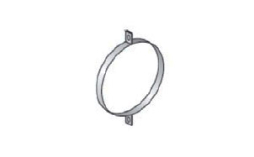 Хомут для дымохода Schiedel ICS 25 для горизонтальных участков, D 230/280 мм