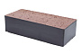 Печной кирпич полнотелый Lode Carbon, 250*120*65 мм