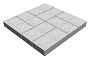 Плитка тротуарная SteinRus Грас Б.4.П.8, Backwash, Мрамор, 400*200*80 мм