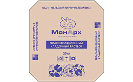 Теплый кладочный раствор Гжельский КЗ, 20 кг